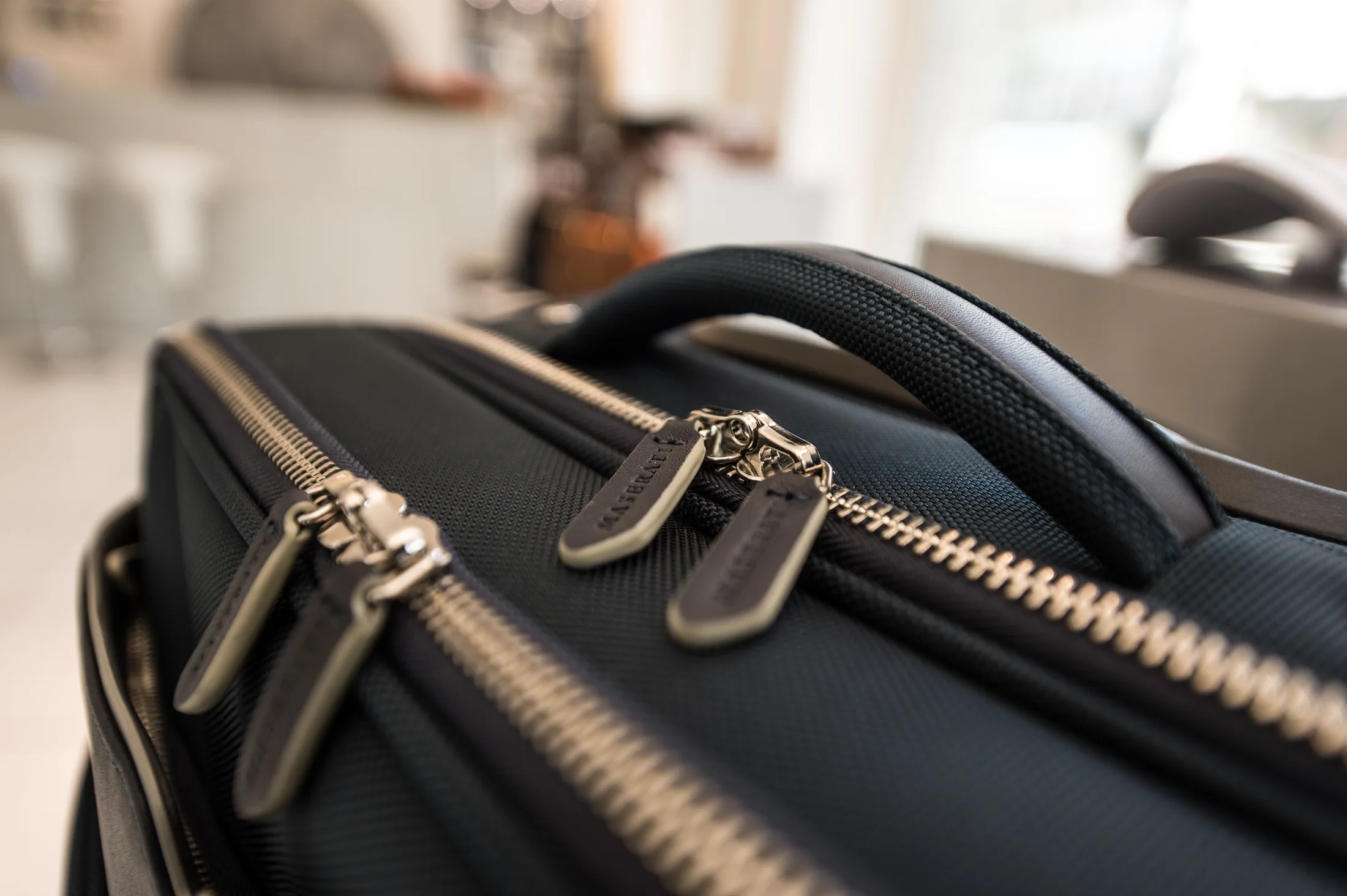Zurich / Leather and detailing make the brand tangible at a smaller scale.
