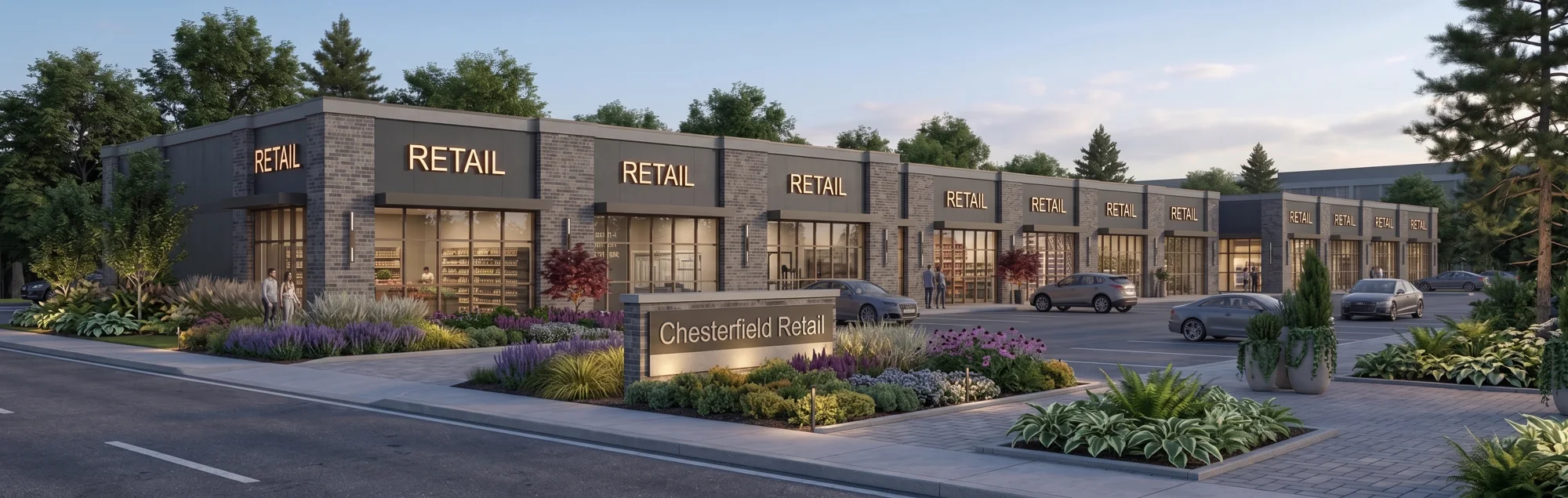 A longer street frontage brings the proposal into focus.