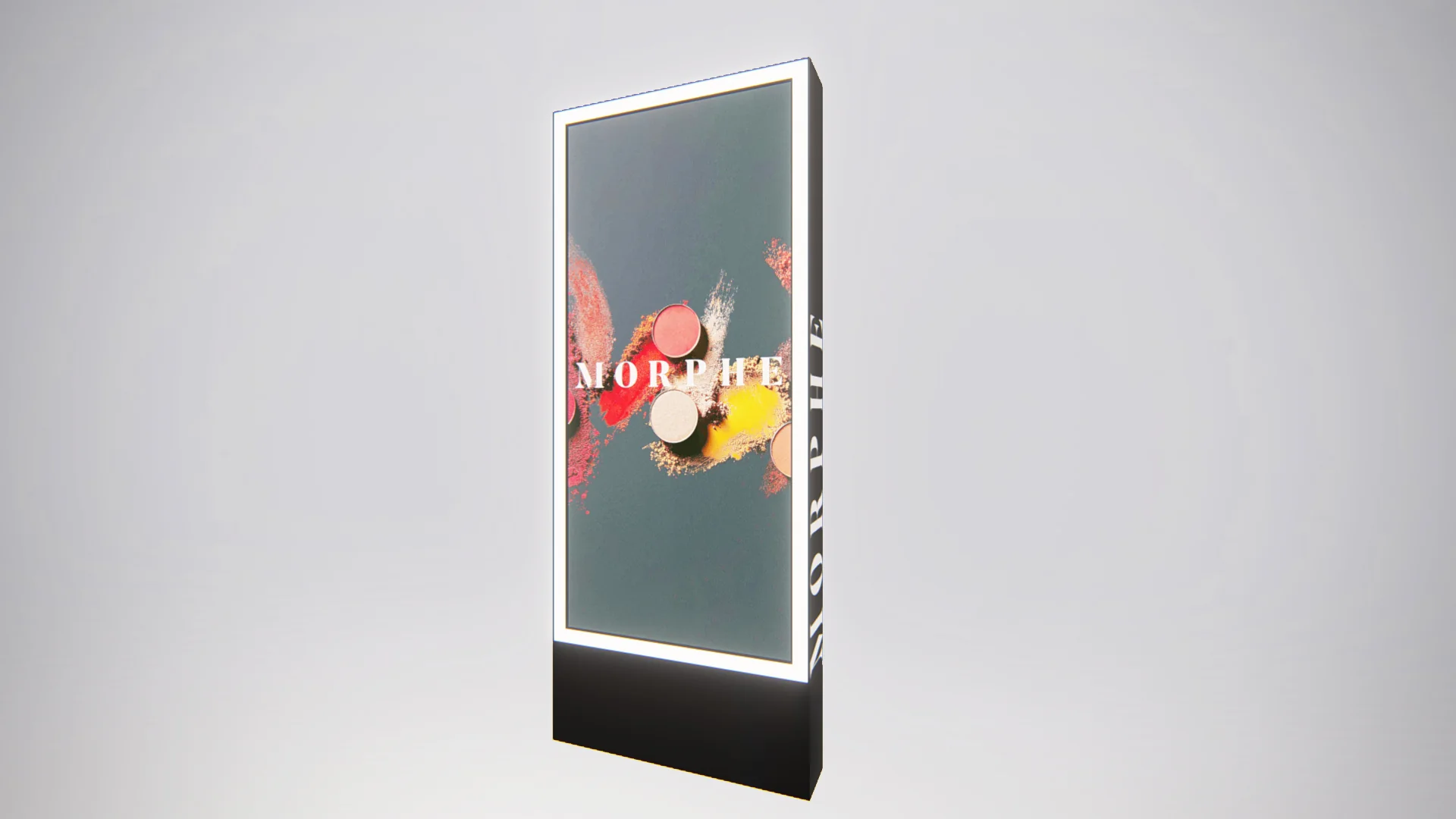 M-Look presents the brand through a mobile digital display.