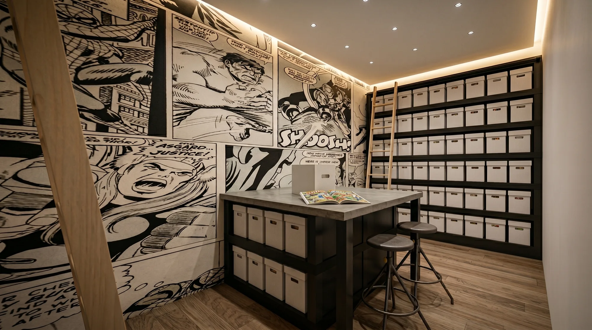 A games room gives the social spaces their own identity.