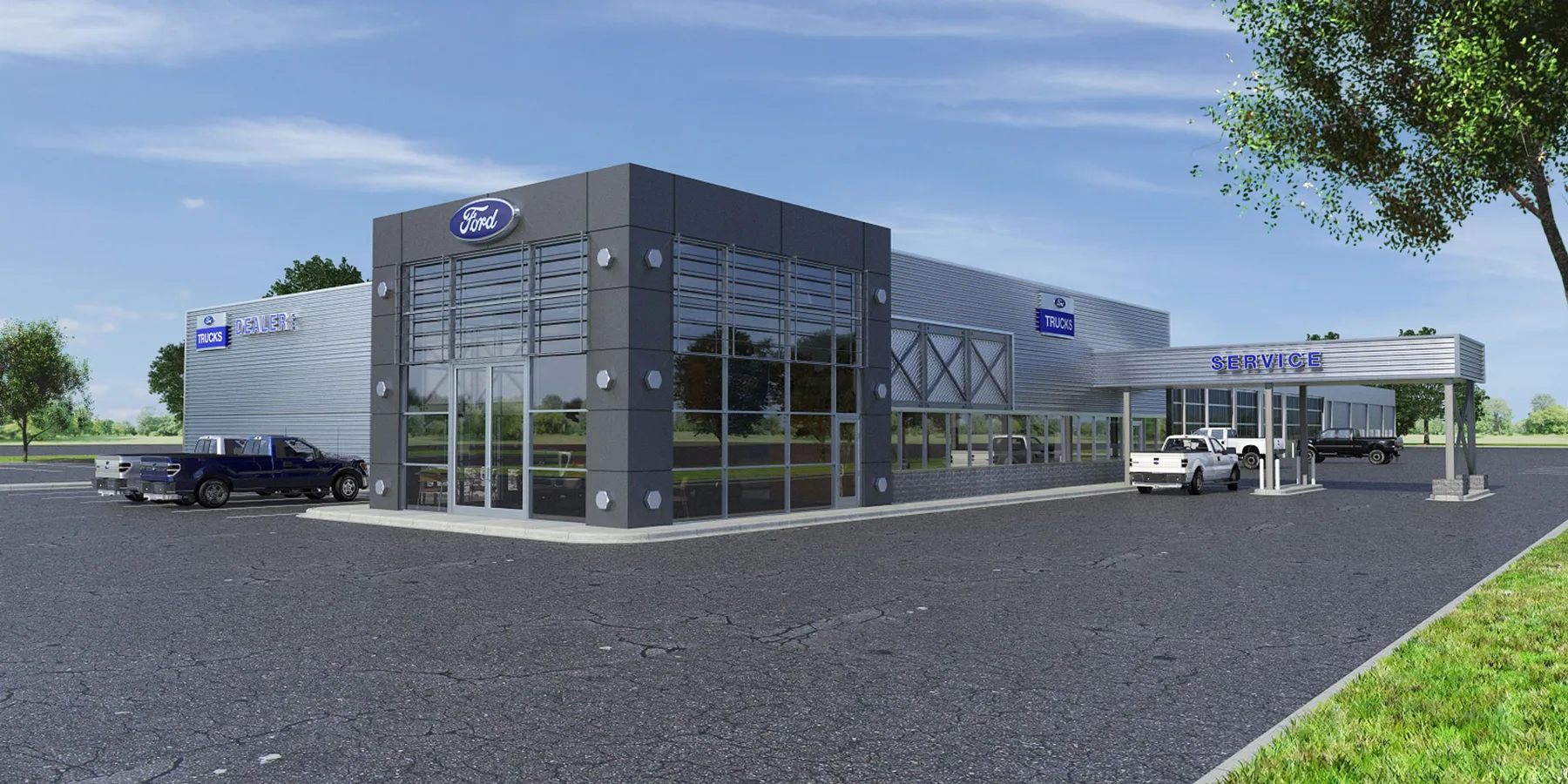 Ford Commercial Truck Centers — project view