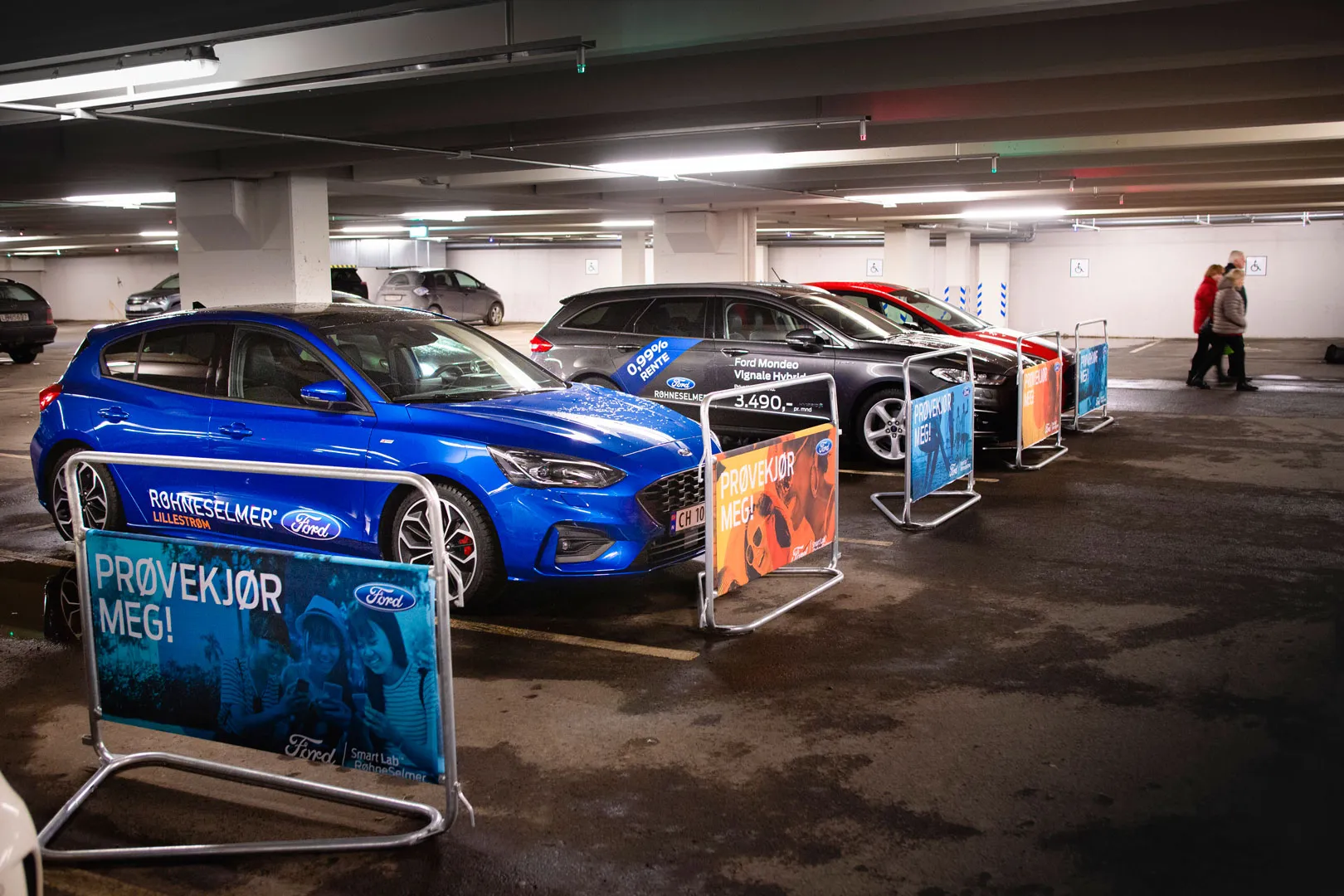 A flexible display format adapts to another retail location.