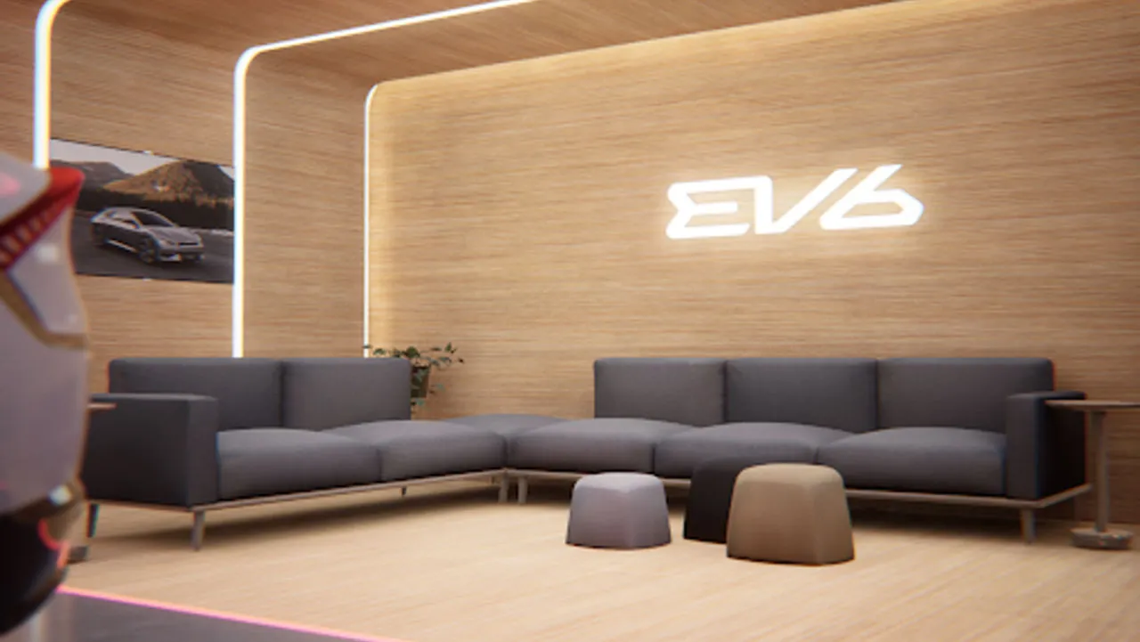Hospitality is integrated into the compact footprint.