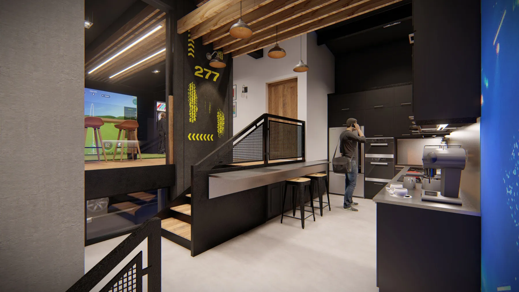 M1 Concourse Car Condos — project view