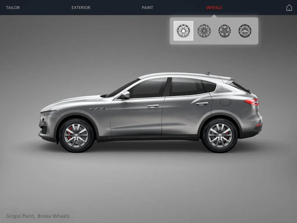 A side view gives the vehicle’s silhouette room on screen.