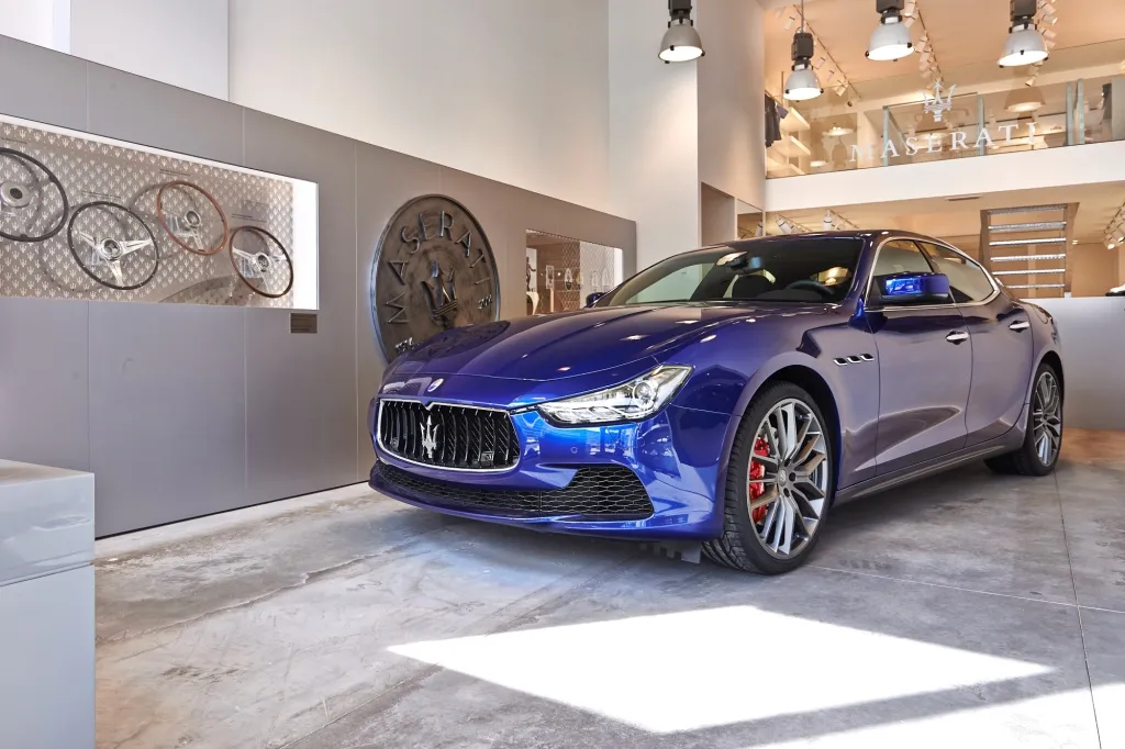 Maserati Pop-up Retail — project view