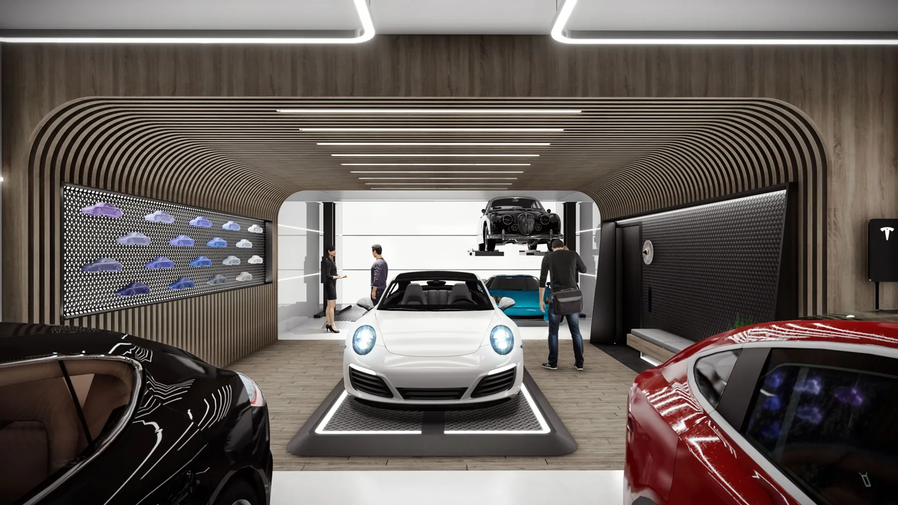 Old Naples Luxury Garage — project view
